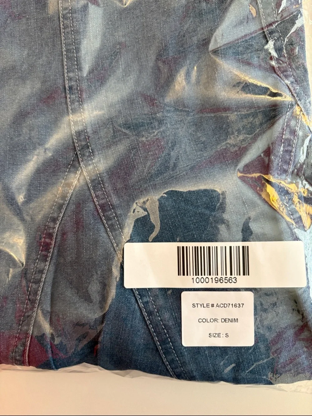 THE BOE DENIM HALTER MINI DRESS - Picture 6 of 9